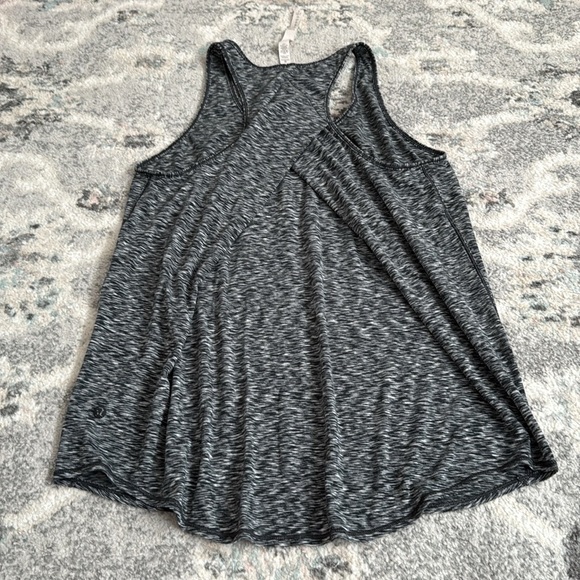 Lululemon Black and White Marled Tank Top - Picture 6 of 8